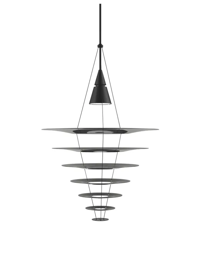 Louis Poulsen Enigma 825 pendel sort fra> Pendler|Spots
