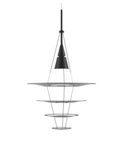 Louis Poulsen Enigma 425 sort pendel fra> Pendler|Spots