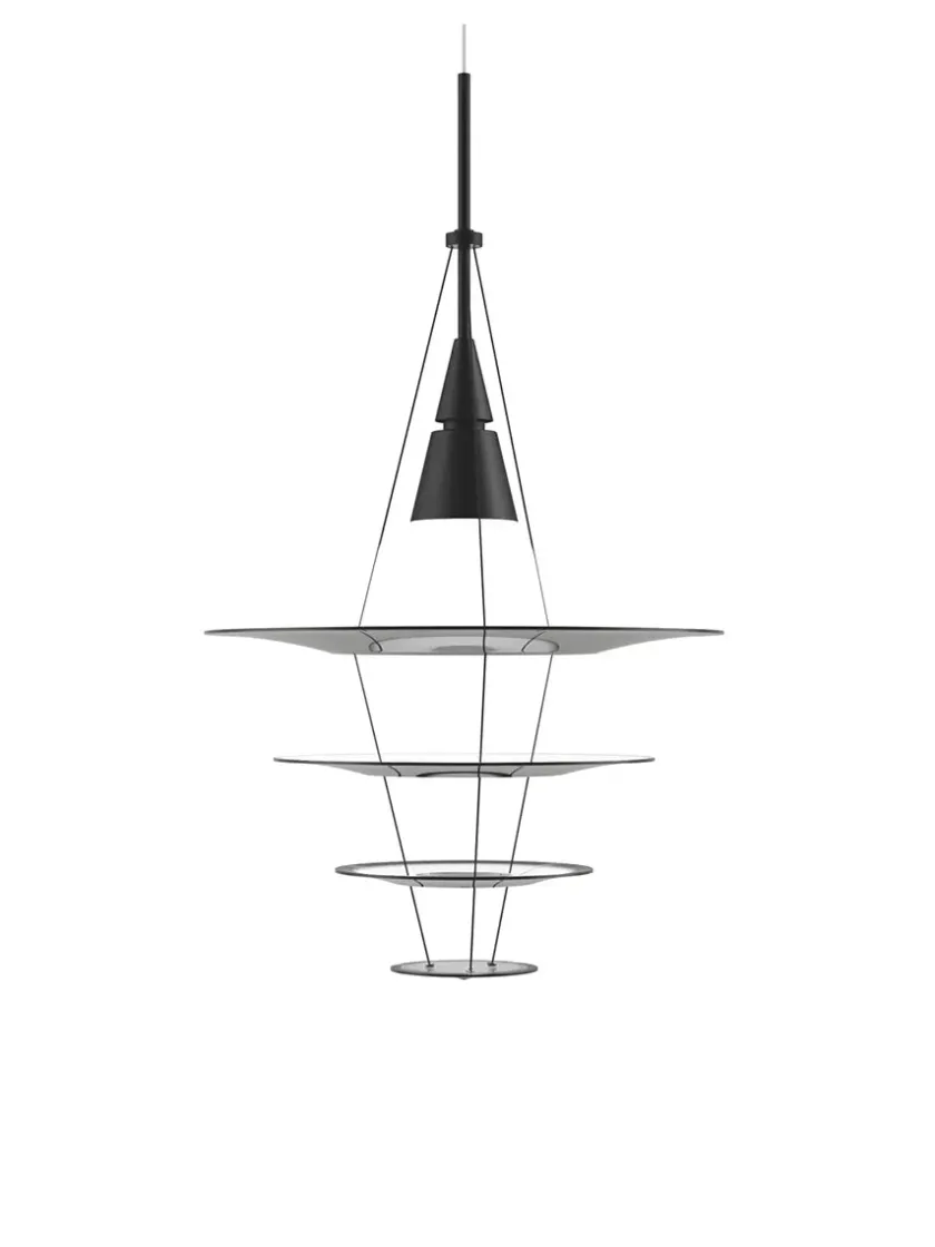 Louis Poulsen Enigma 425 sort pendel fra> Pendler|Spots