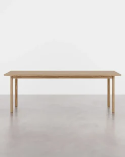Tablelab ESSENTIAL OAK spisebord 220x90 cm egetræsfinér, fra> Spiseborde