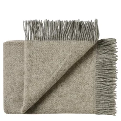 Silkeborg Uldspinderi Fanø Plaid, birch sand fra><noscript><img width=