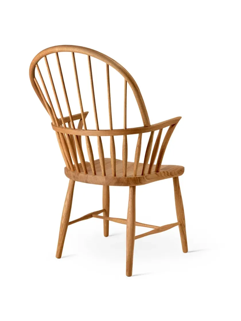 Carl Hansen & Søn FH38 Windsor Stol af Frits Henningsen> Loungestole|Lænestole