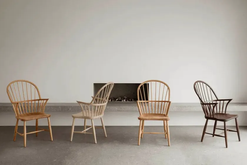 Carl Hansen & Søn FH38 Windsor Stol af Frits Henningsen> Loungestole|Lænestole