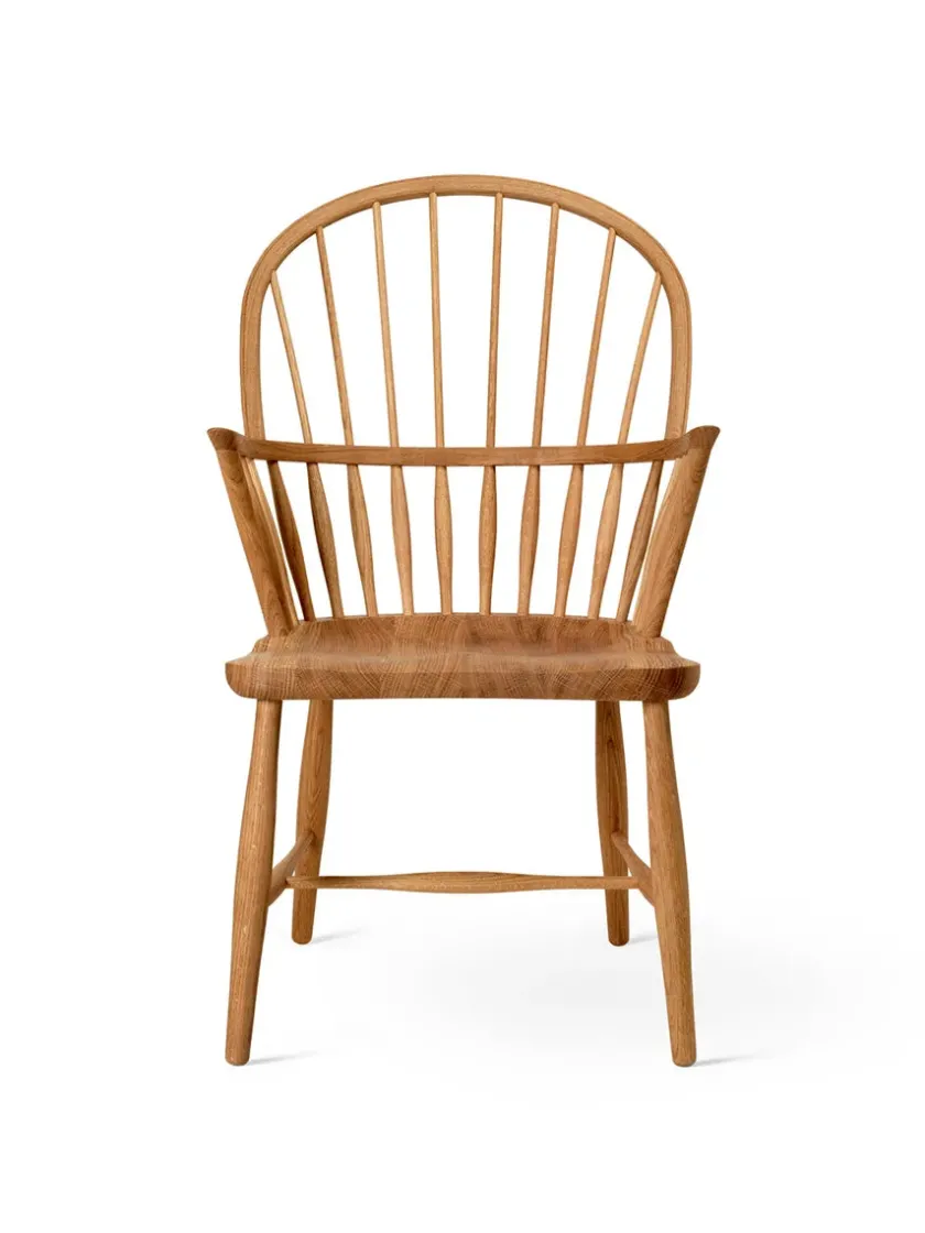Carl Hansen & Søn FH38 Windsor Stol af Frits Henningsen> Loungestole|Lænestole