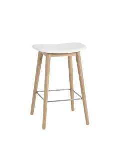 Muuto Fiber Bar Stool Wood fra><noscript><img width=