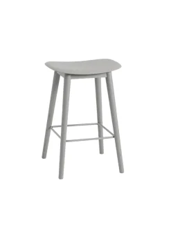 Muuto Fiber Bar Stool Wood fra><noscript><img width=