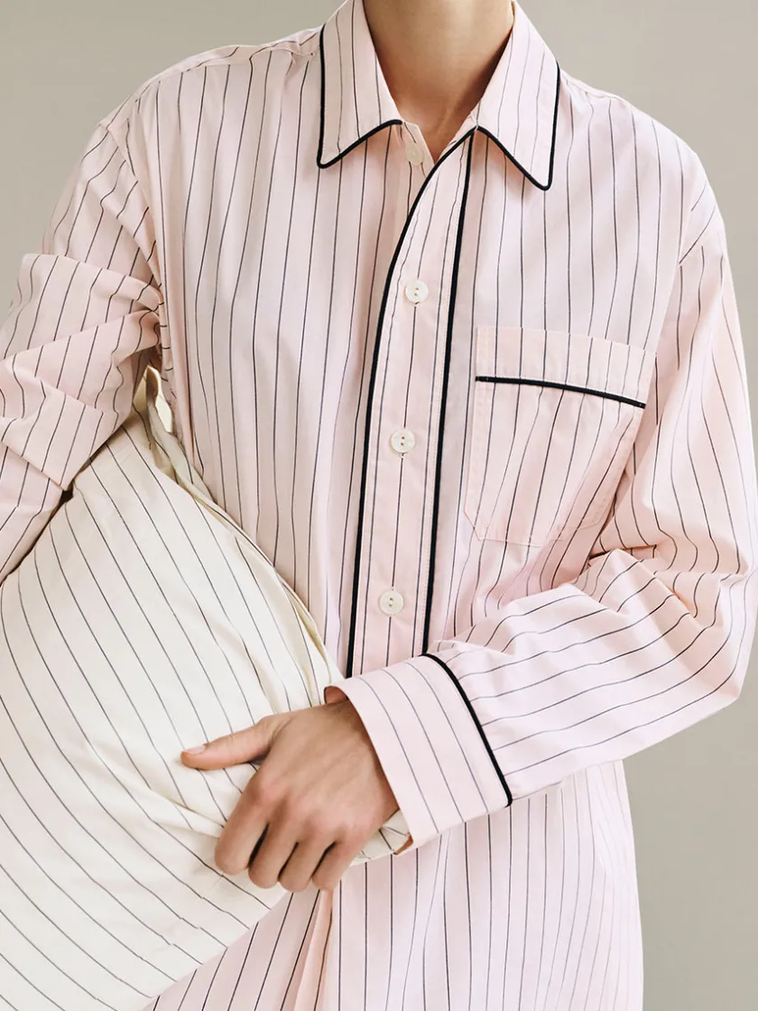 HAY Fineline Long Nightshirt fra> Tøj|Tekstiler Til Soveværelset