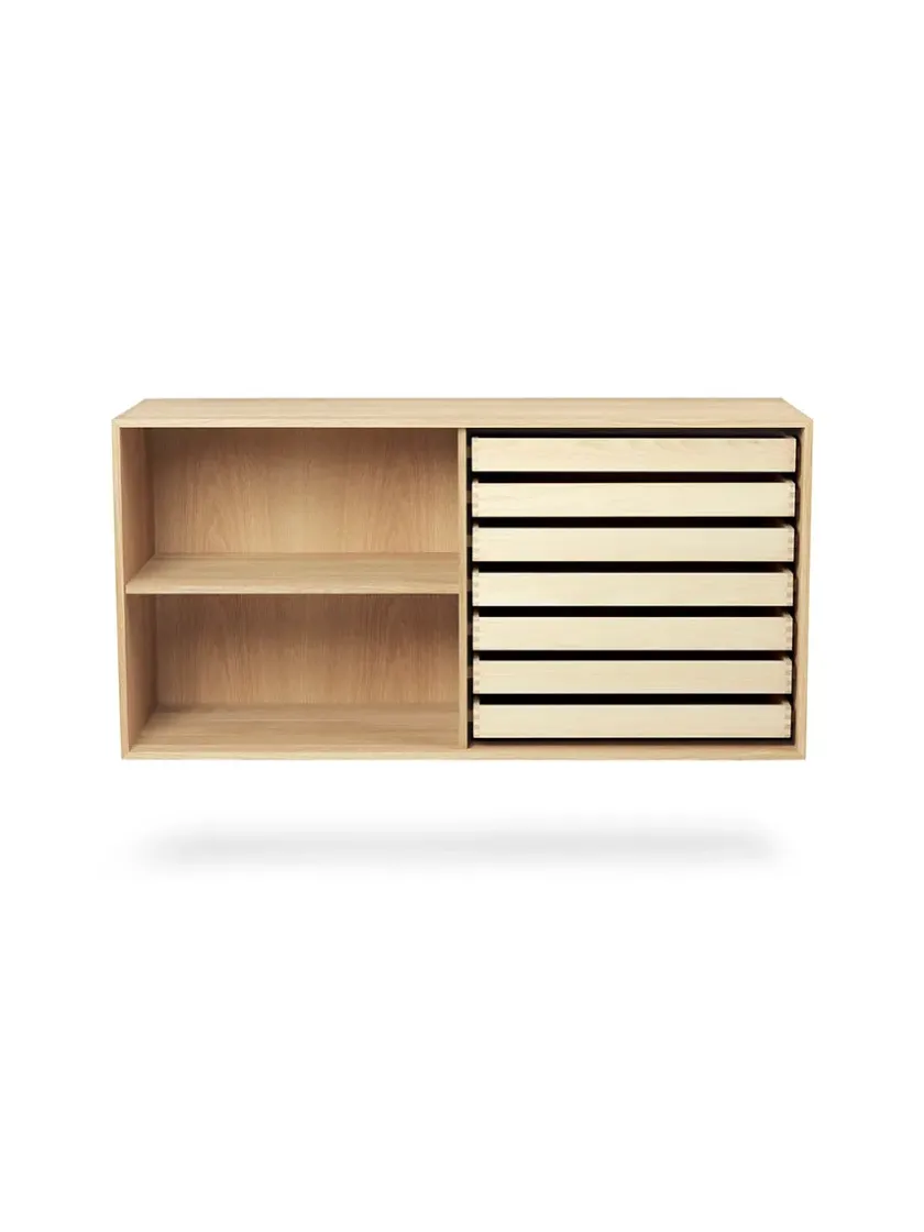 Carl Hansen & Søn FK63 Reol med ben, hylde og bakker fra> Reoler