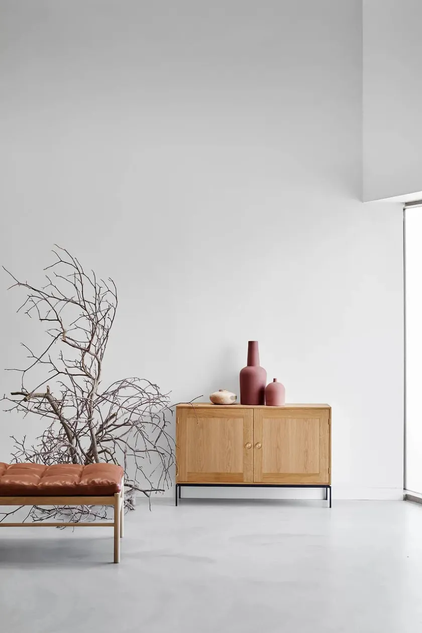 Carl Hansen & Søn FK63 Reol med ben, hylde og bakker fra> Reoler