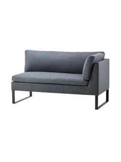 Cane-line Flex 2 pers. Modulsofa inkl. Sunbrella Hynde, venstre fra> Udendørs Loungemøbler