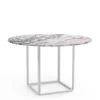 New Works Florence spisebord Ø120, white viola fra> Spiseborde