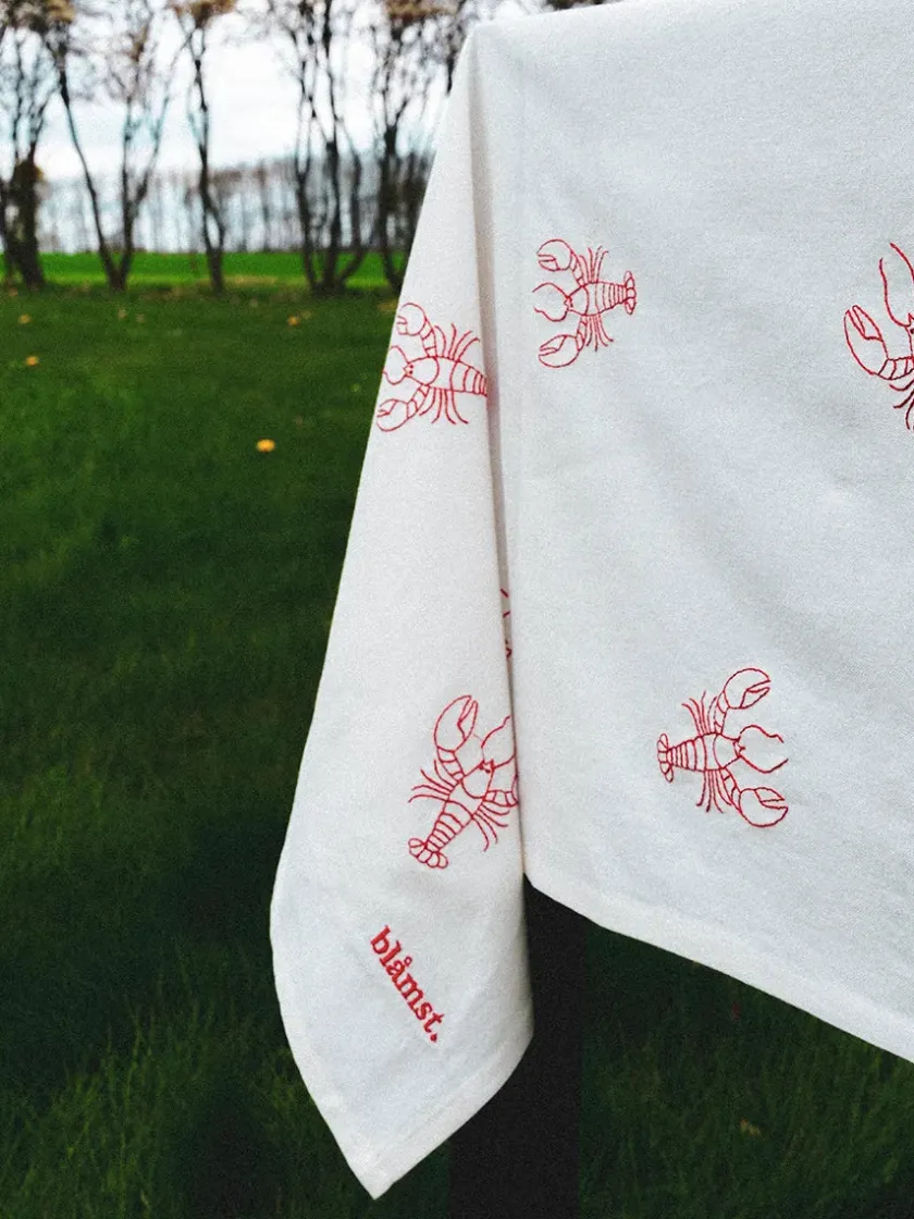 Blåmst Flower Dug fra> Gaver Til Hende|Køkkentekstiler