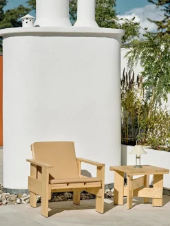 HAY Foldbar sædehynde til Crate Loungechair, Beige fra> Havehynder