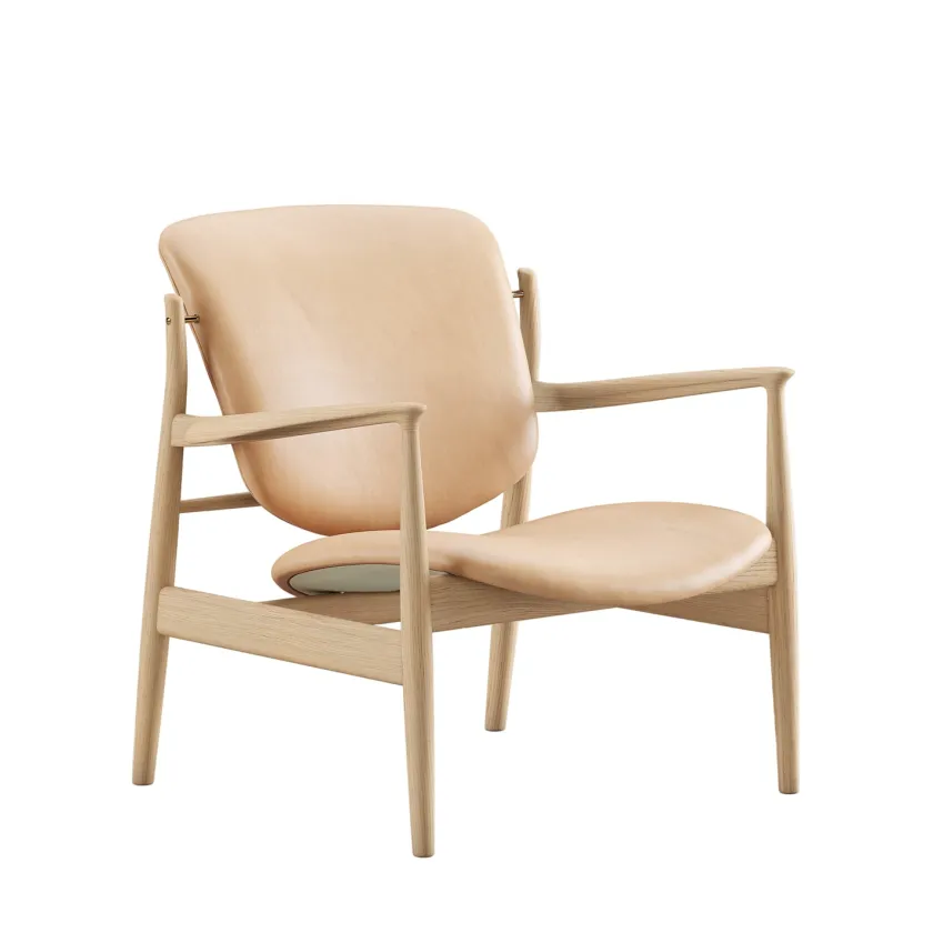 House of Finn Juhl France Chair, eg klar olie af Finn Juhl> Lænestole