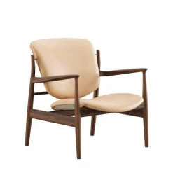 House of Finn Juhl France Chair, valnød af Finn Juhl> Lænestole
