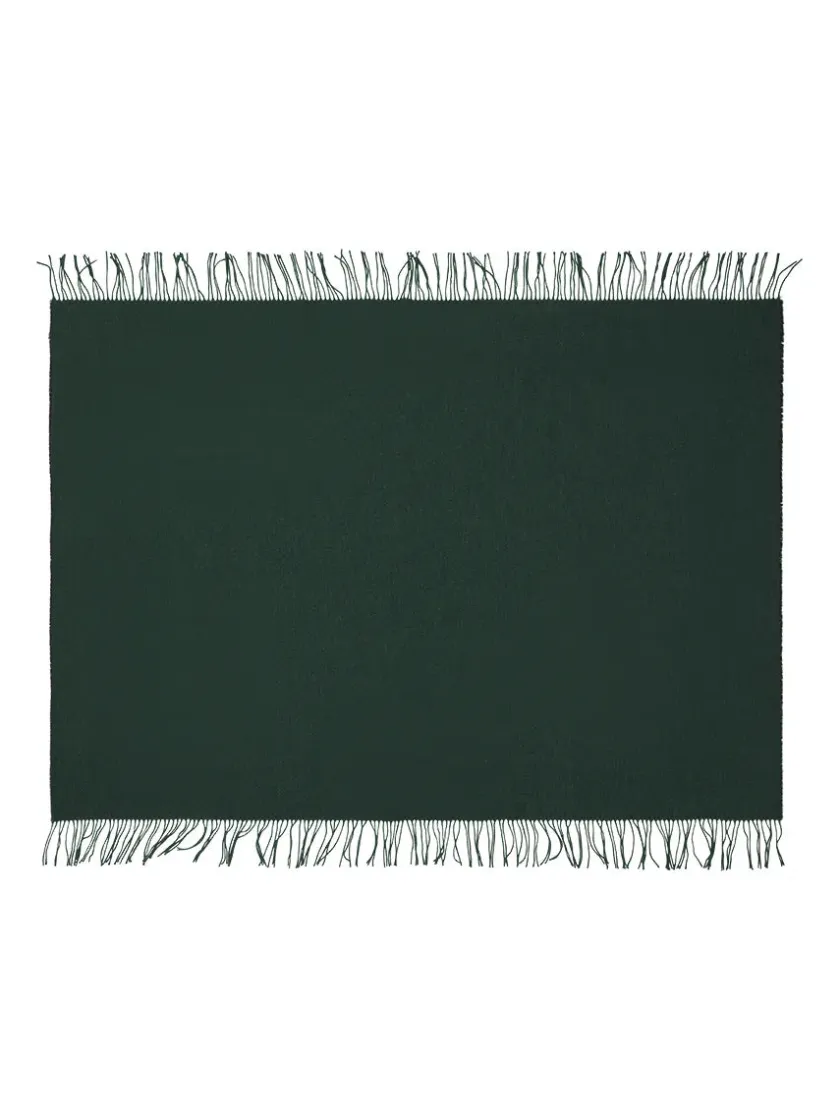 Silkeborg Uldspinderi Franja Plaid, green/blue fra> Gaver Til Ham|Puder Og Plaider