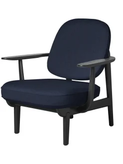 Fritz Hansen Fred Lænestol, sortfarvet ask fra><noscript><img width=