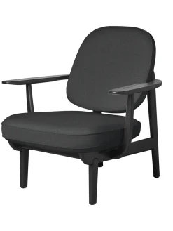 Fritz Hansen Fred Lænestol, sortfarvet ask fra><noscript><img width=