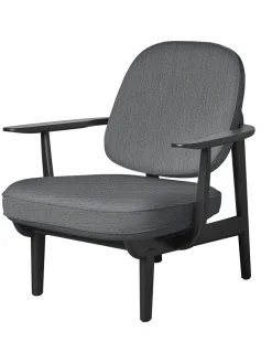 Fritz Hansen Fred Lænestol, sortfarvet ask fra><noscript><img width=