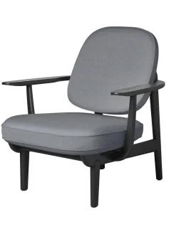 Fritz Hansen Fred Lænestol, sortfarvet ask fra><noscript><img width=