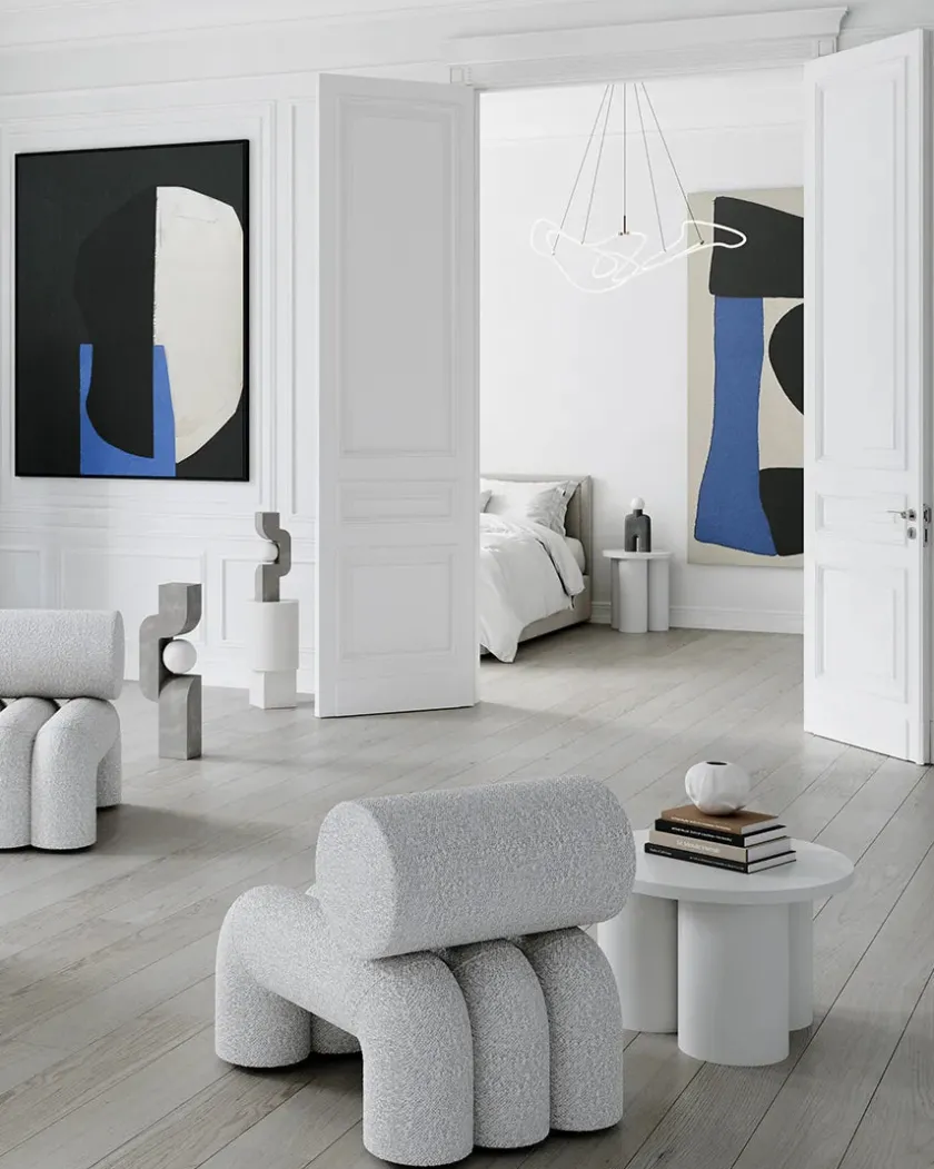 101 Copenhagen Ghost Chandelier, Big, Chrome fra> Lysekroner|Spots