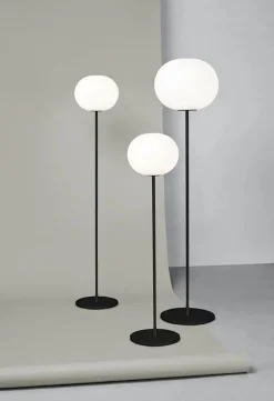 Flos Glo-Ball F, Black Gulvlampe fra> Gulvlamper|Spots