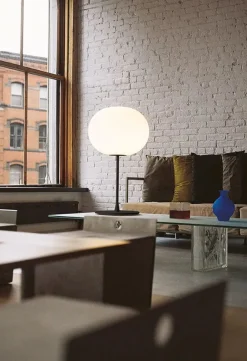 Flos Glo-Ball T1, Silver bordlampe fra><noscript><img width=
