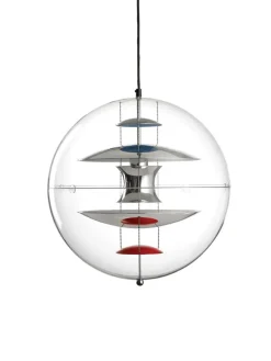 Verpan Globe, Coloured Glass pendel Ø40 af Verner Panton><noscript><img width=