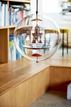 Verpan Globe, Coloured Glass pendel Ø40 af Verner Panton><noscript><img width=