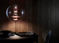 Verpan Globe, Coloured Glass pendel Ø40 af Verner Panton><noscript><img width=