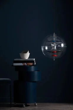 Verpan Globe, Glass pendel Ø50 af Verner Panton><noscript><img width=