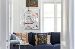 Verpan Globe, Glass pendel Ø40 af Verner Panton><noscript><img width=