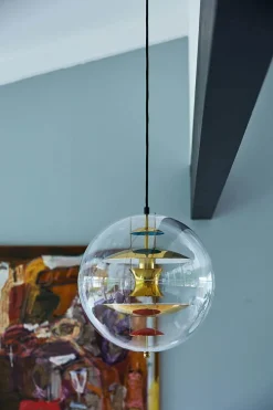Verpan Globe, Glass pendel Ø40 af Verner Panton><noscript><img width=