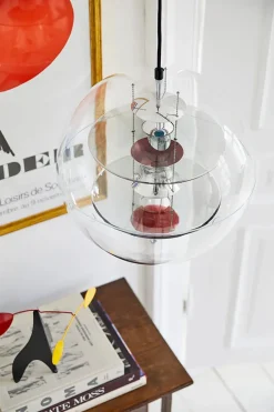 Verpan Globe, Glass pendel Ø40 af Verner Panton><noscript><img width=