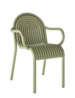 Tom Dixon Groove Arm Chair fra> Havestole