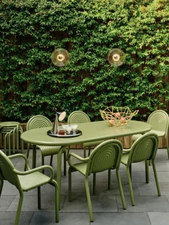 Tom Dixon Groove Obround Table fra> Haveborde