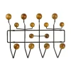 Vitra Hang It All, Black Edition, Valnød fra> Knagerækker|Entrémøbler