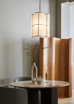 Audo Copenhagen Hashira Pendant Lamp Cluster Raw, Small fra><noscript><img width=