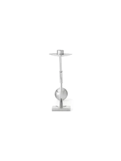 Audo Copenhagen Interconnect Candle Holder - small, bronzed brass fra><noscript><img width=
