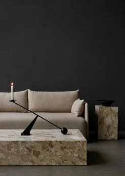 Audo Copenhagen Interconnect Candle Holder, bronzed brass fra><noscript><img width=