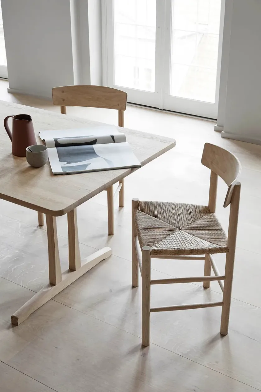 Fredericia Furniture J39 Folkestolen af Børge Mogensen> Spisebordsstole