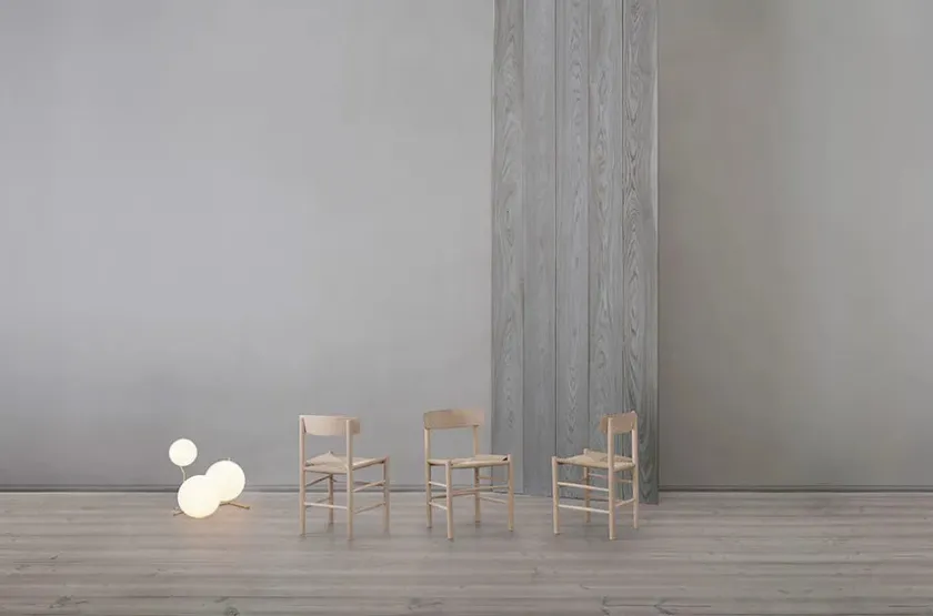 Fredericia Furniture J39 Folkestolen af Børge Mogensen> Spisebordsstole