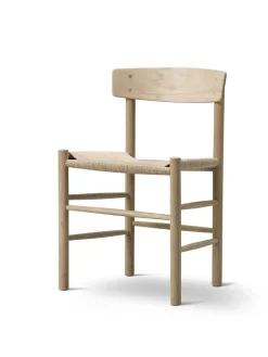 Fredericia Furniture J39 Folkestolen, olieret eg af Børge Mogensen><noscript><img width=