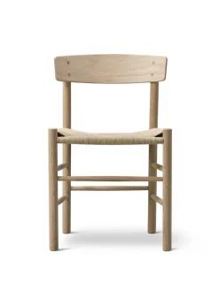 Fredericia Furniture J39 Folkestolen, olieret eg af Børge Mogensen><noscript><img width=
