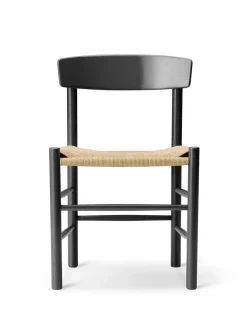Fredericia Furniture J39 Folkestolen, Pebble grey af Børge Mogensen><noscript><img width=