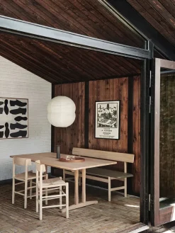 Fredericia Furniture J39 Folkestolen, sæbebehandlet eg af Børge Mogensen><noscript><img width=