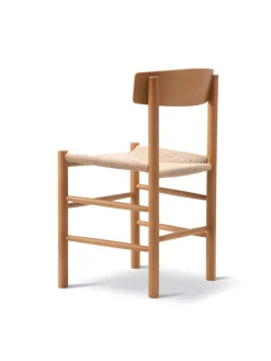 Fredericia Furniture J39 Folkestolen, Vintage lakeret af Børge Mogensen><noscript><img width=