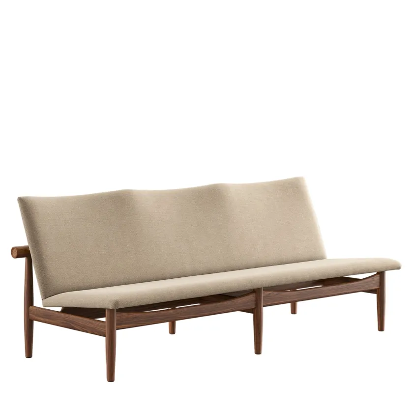 House of Finn Juhl Japan 3 pers. sofa, eg klar olie af Finn Juhl> Sofaer