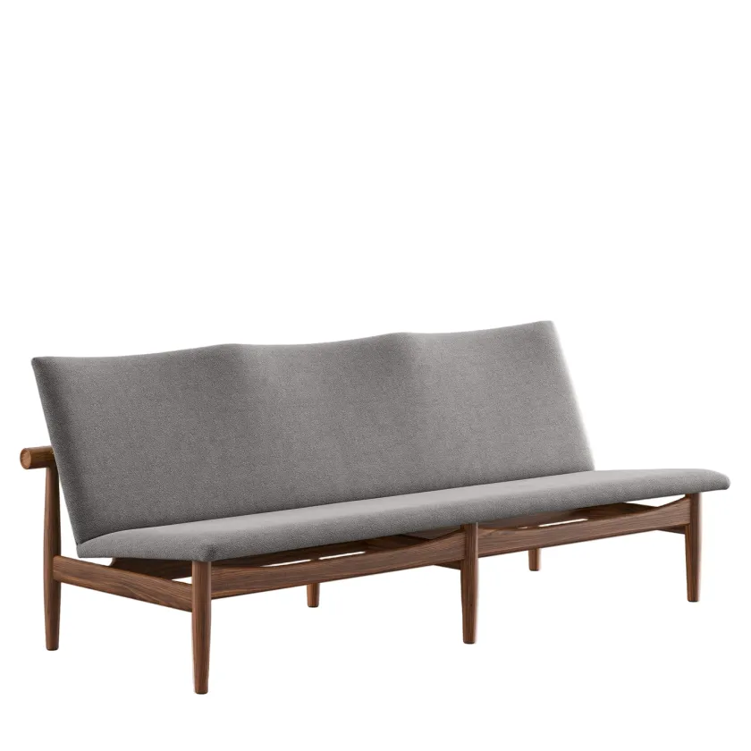House of Finn Juhl Japan 3 pers. sofa, eg klar olie af Finn Juhl> Sofaer