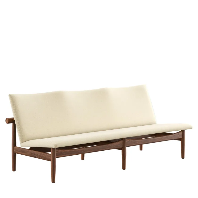 House of Finn Juhl Japan 3 pers. sofa, eg klar olie af Finn Juhl> Sofaer